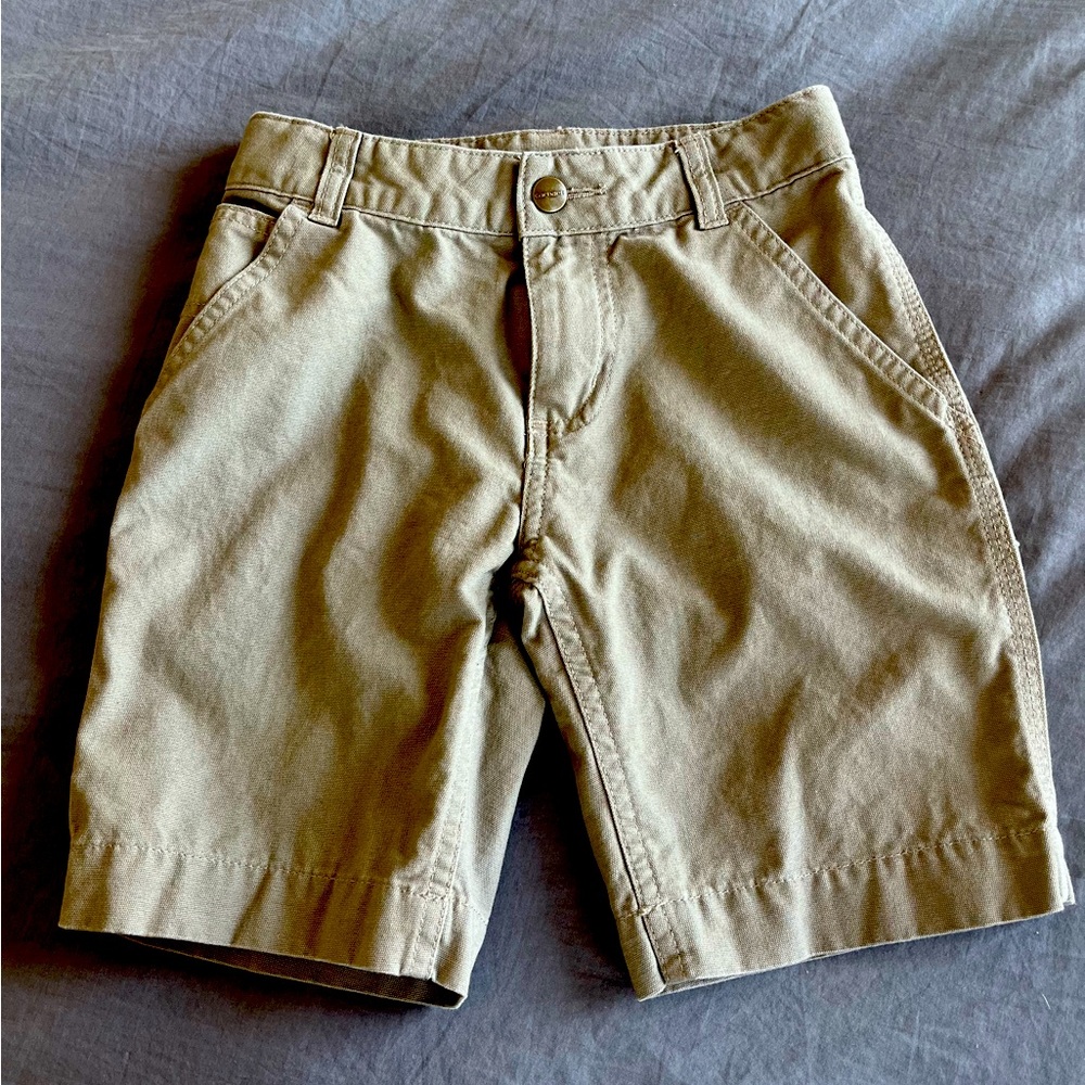 Boys canvas utility shorts by Carhartt size 5 UEC